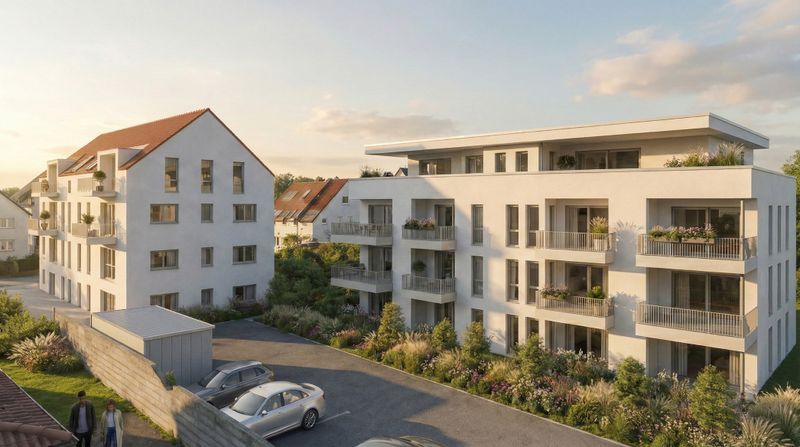 geräumige 3-Zimmer Eigentumswohnung mit Balkon | Neubau in Dietenheim